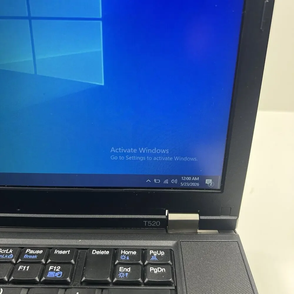 Lenovo ThinkPad T520 Intel i7-2640M 8GB 320GB HDD Win 10 w/ Charger|ELP71, READ
